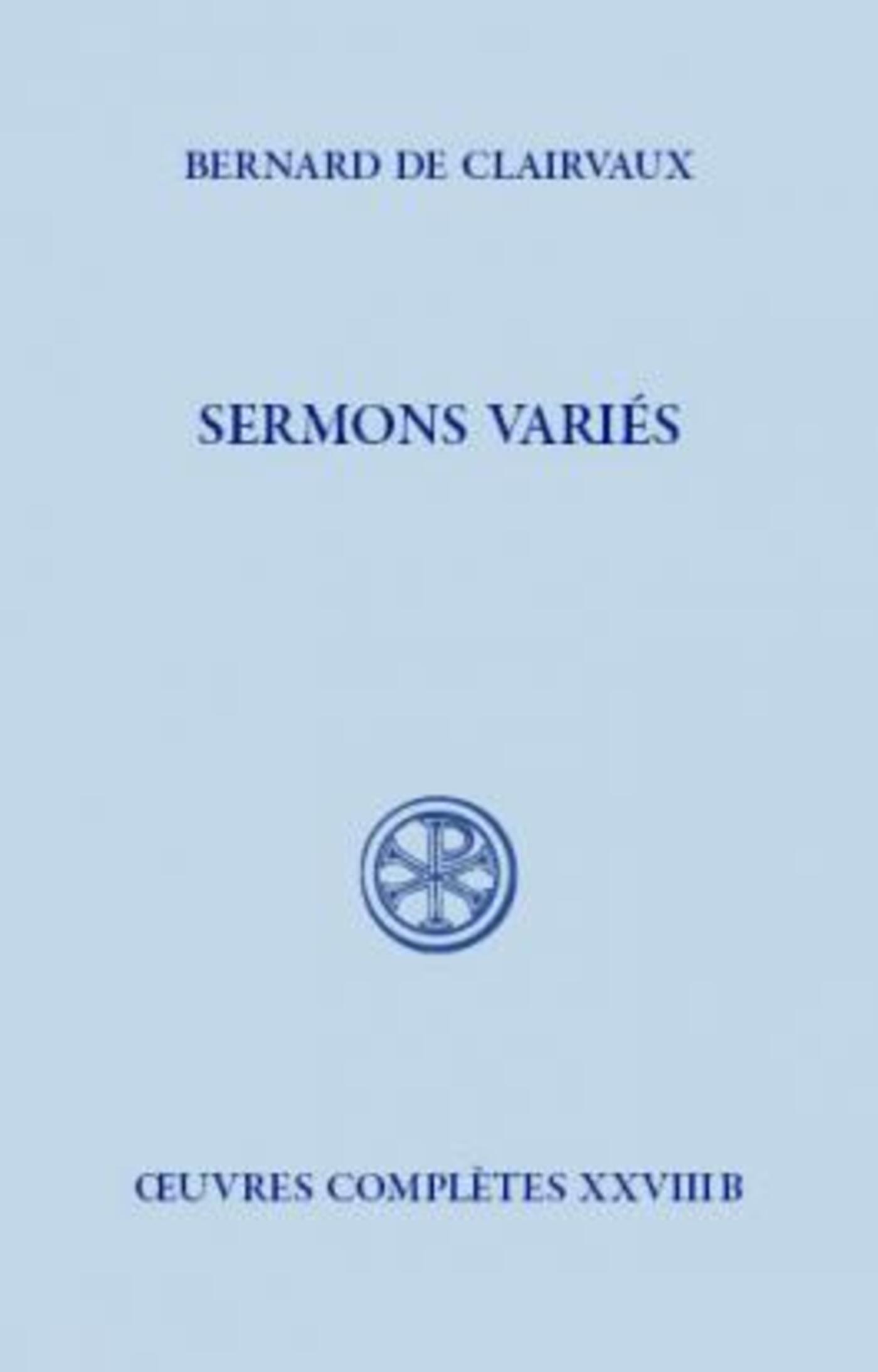 SC 526 SERMONS VARIÉS