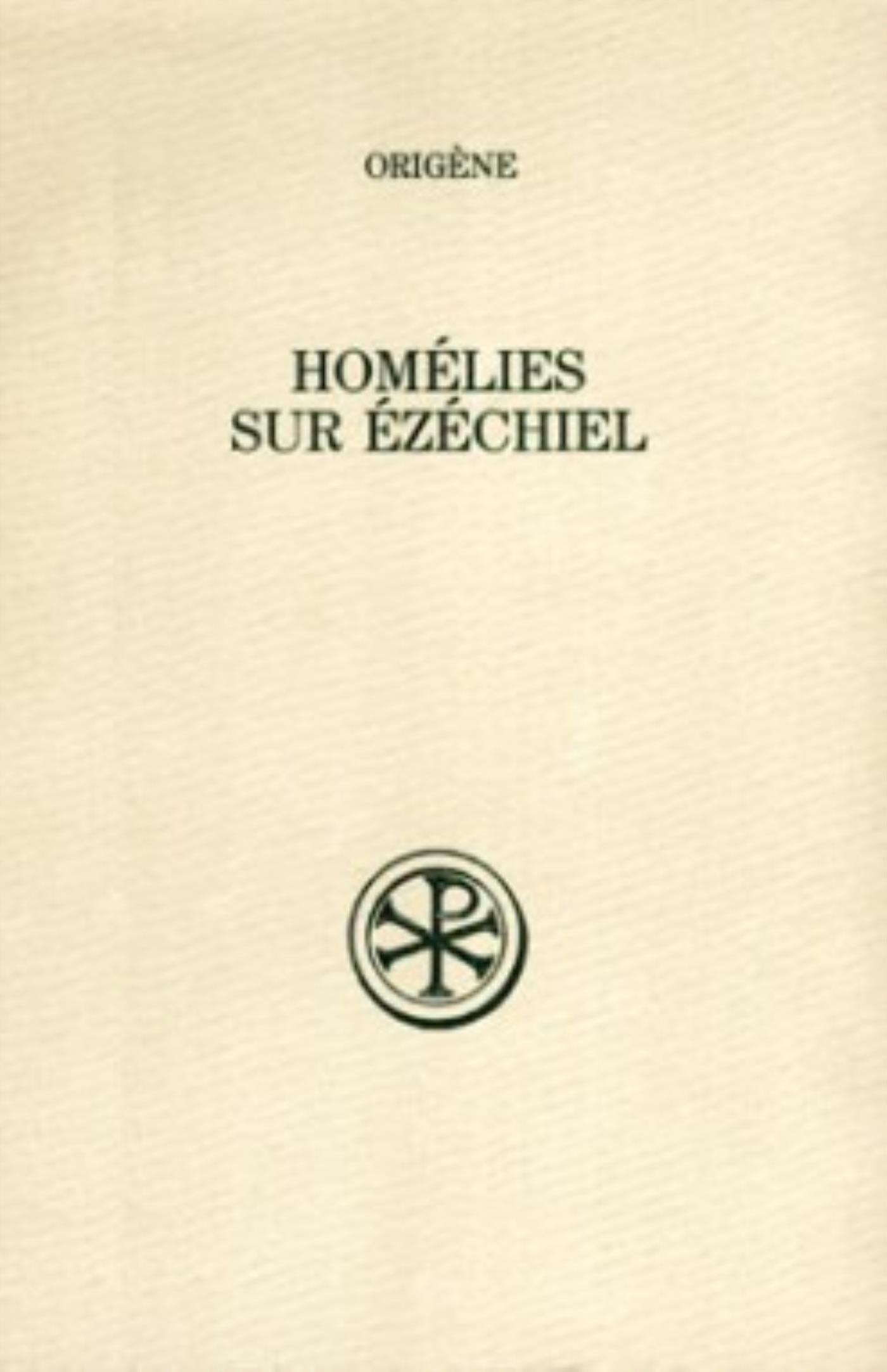 SC 352 HOMELIES SUR EZECHIEL