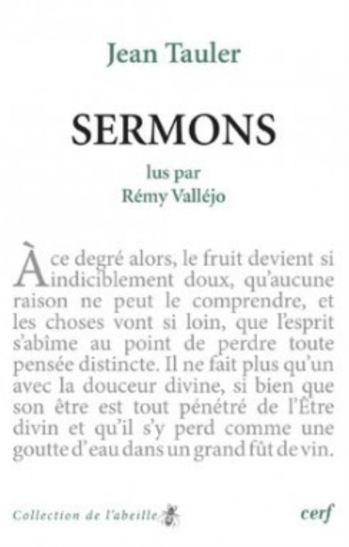 JEAN TAULER : SERMONS