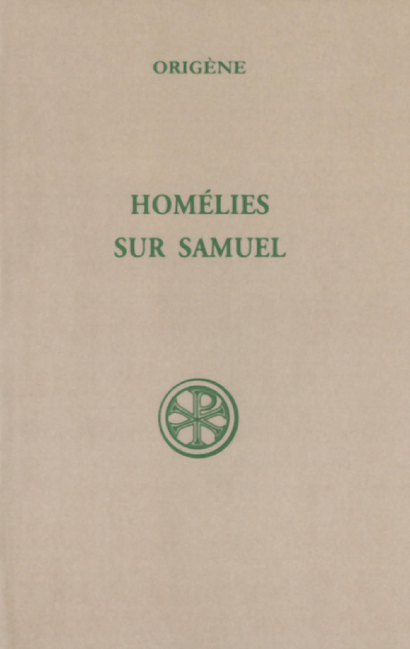 SC 328 HOMELIES SUR SAMUEL