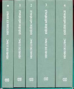 EXÉGÈSE MÉDIÉVALE. HISTOIRE ET ESPRIT (COFFRET DES5 VOLUMES)