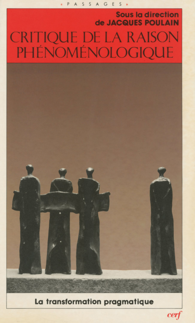 CRITIQUE DE LA RAISON PHENOMENOLOGIQUE