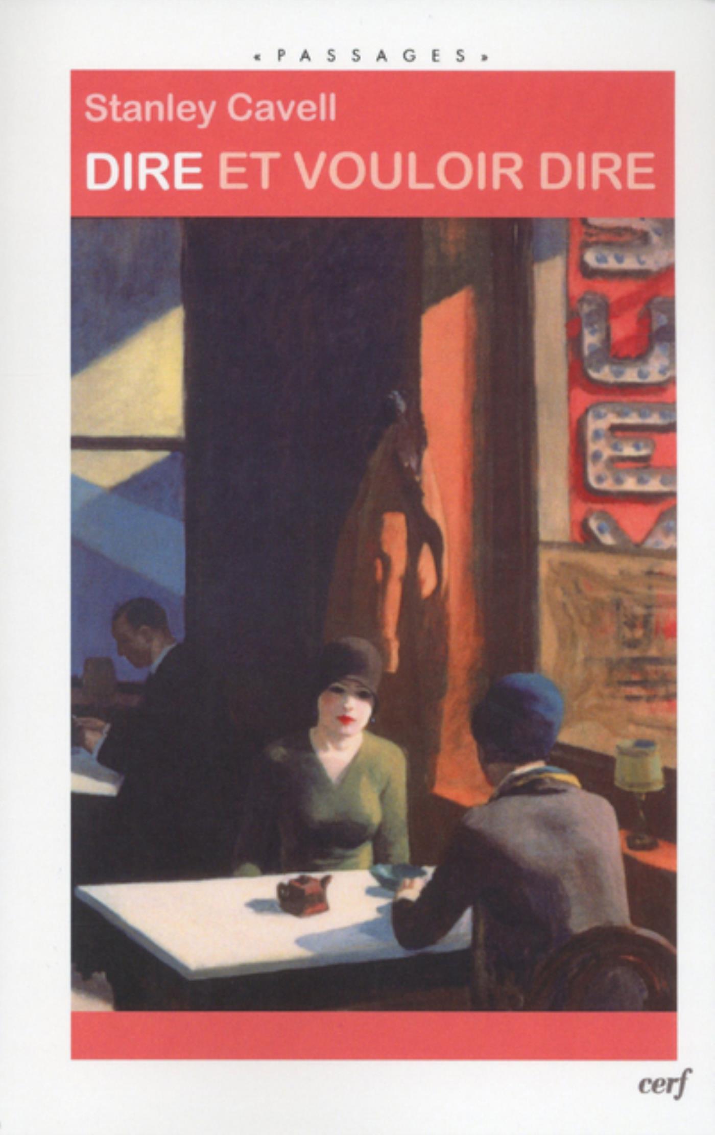 DIRE ET VOULOIR DIRE
