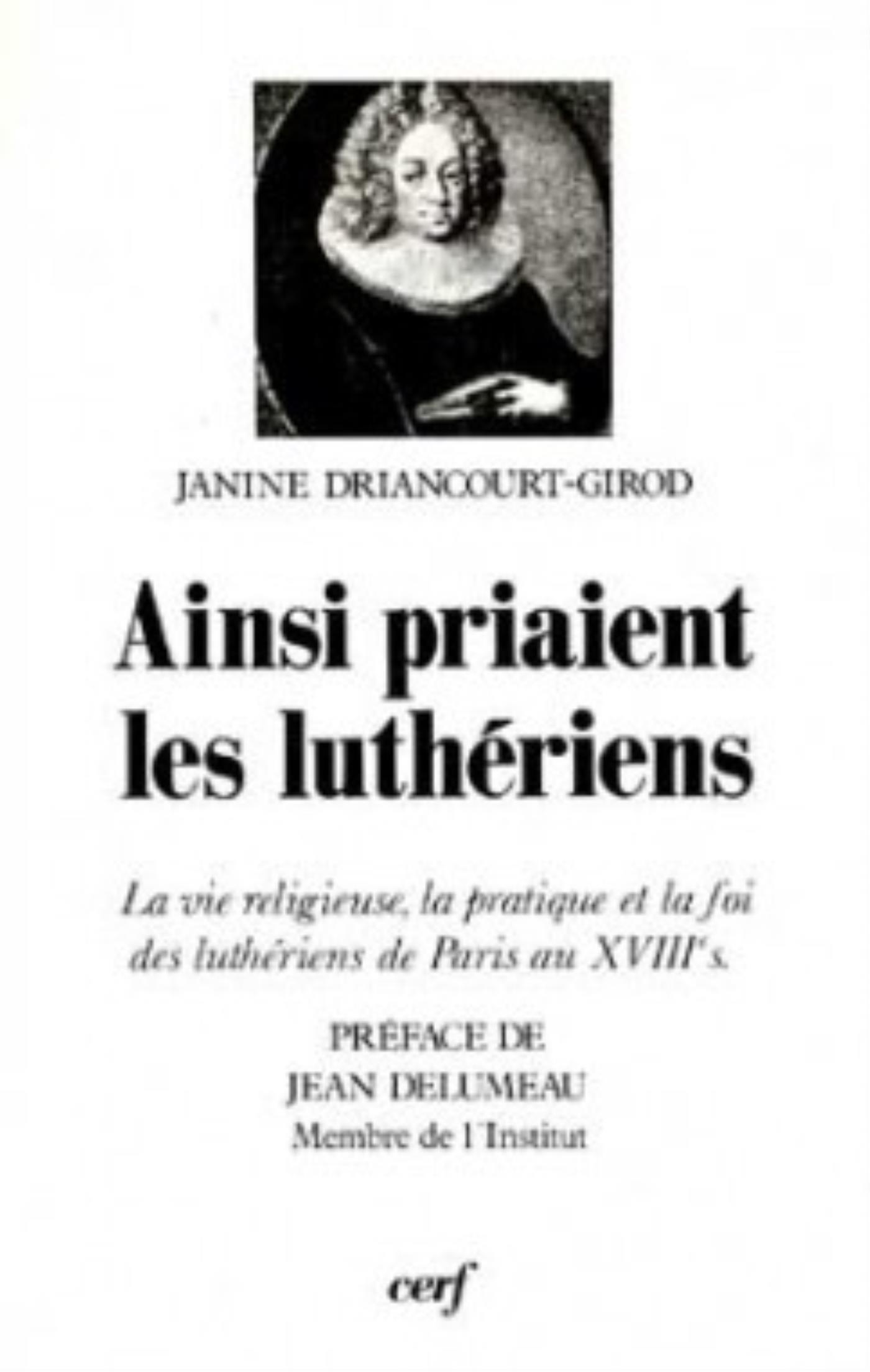 AINSI PRIAIENT LES LUTHERIENS
