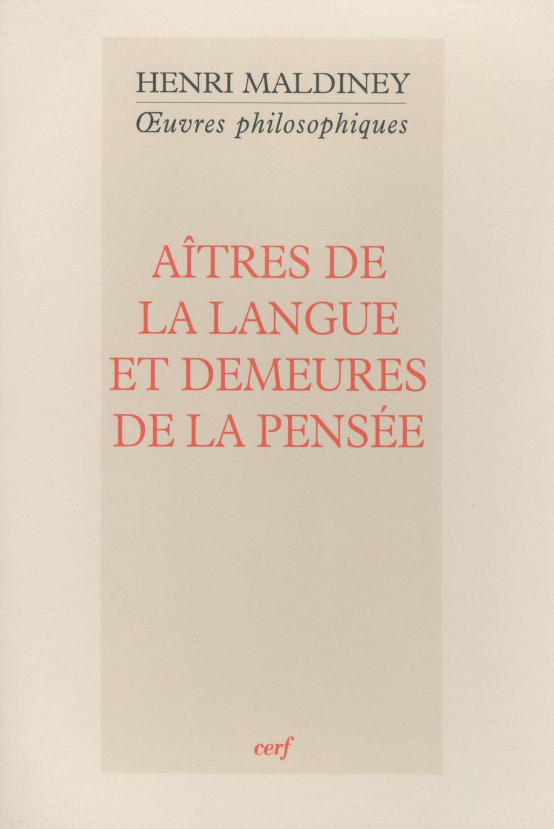 AÎTRES DE LA LANGUE ET DEMEURES DE LA PENSÉE