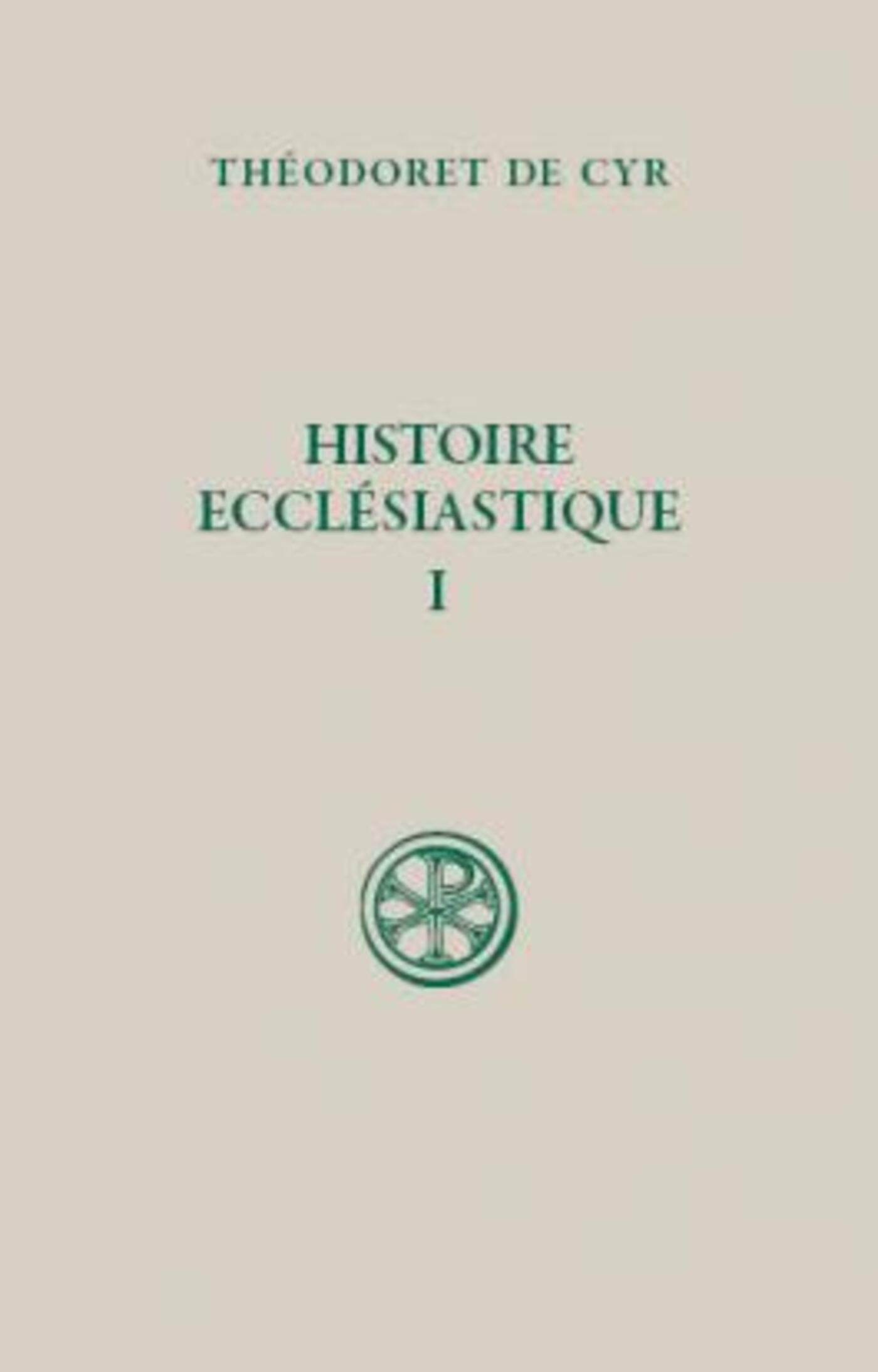 SC 501 HISTOIRE ECCLÉSIASTIQUE, I