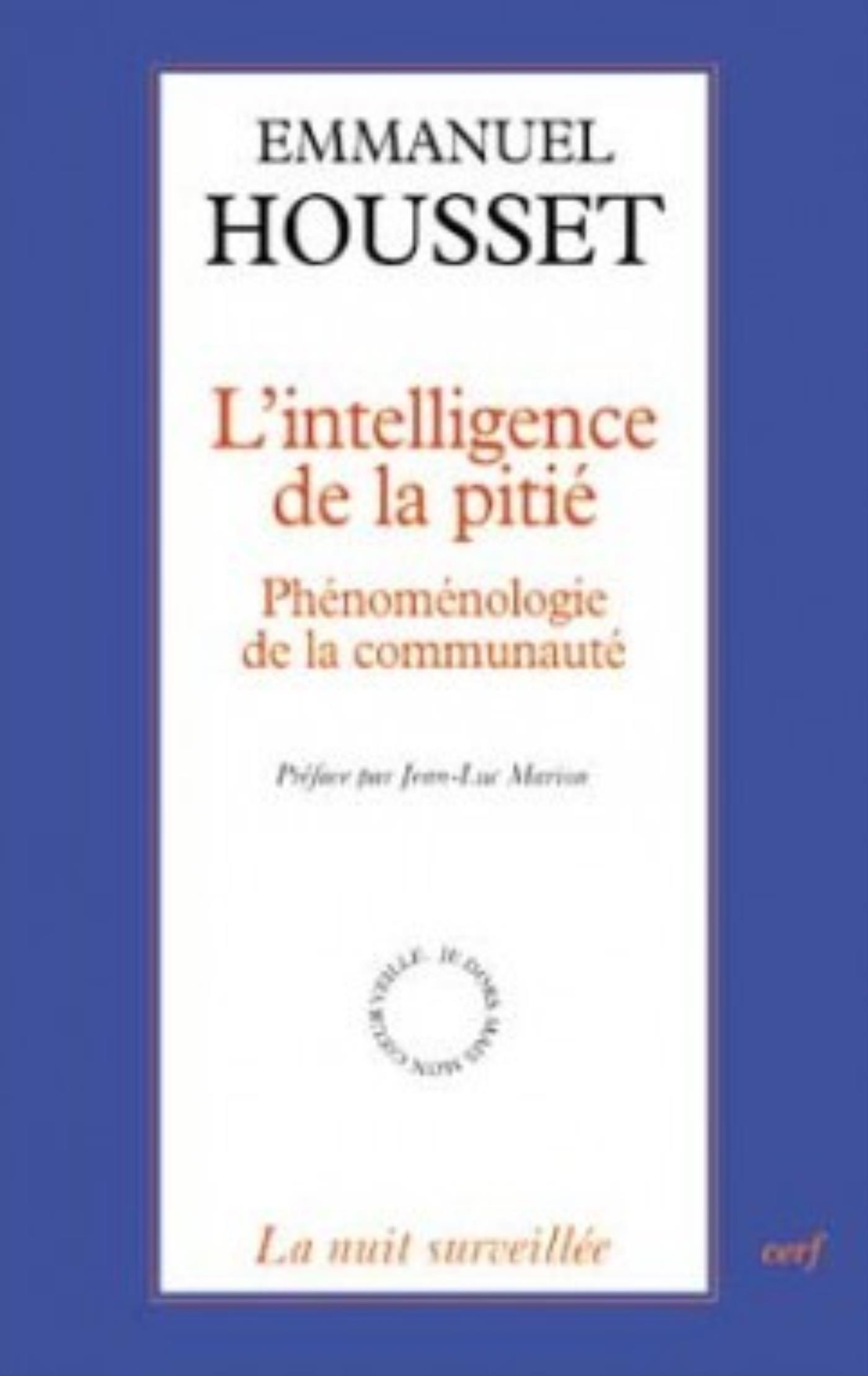 L'INTELLIGENCE DE LA PITIE