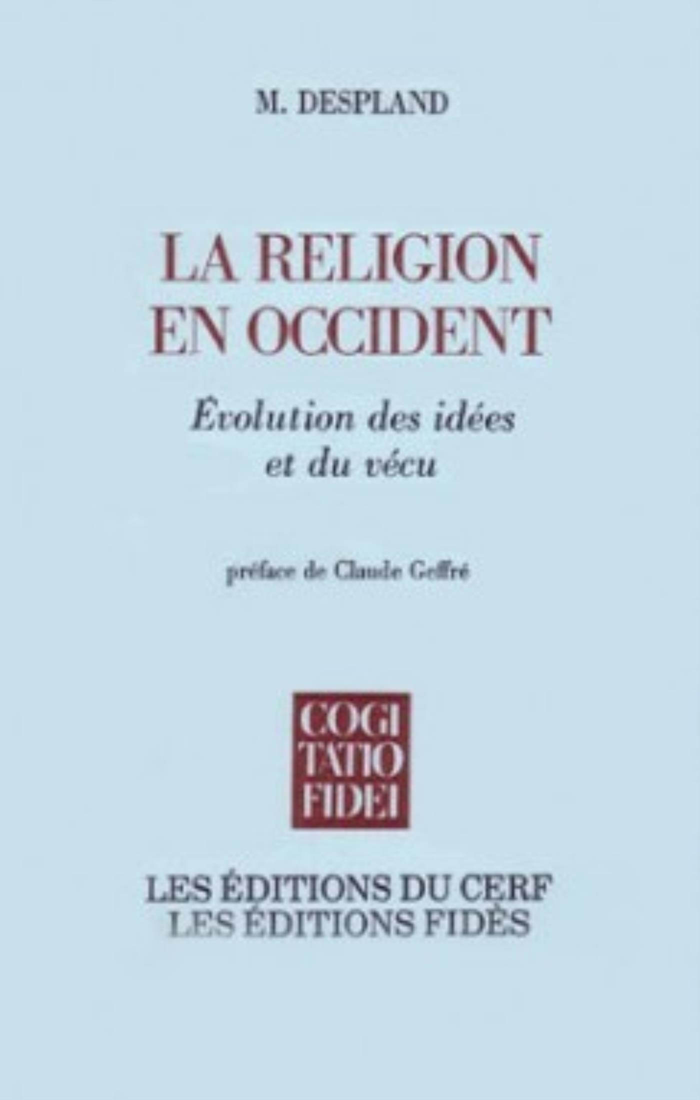 LA RELIGION EN OCCIDENT