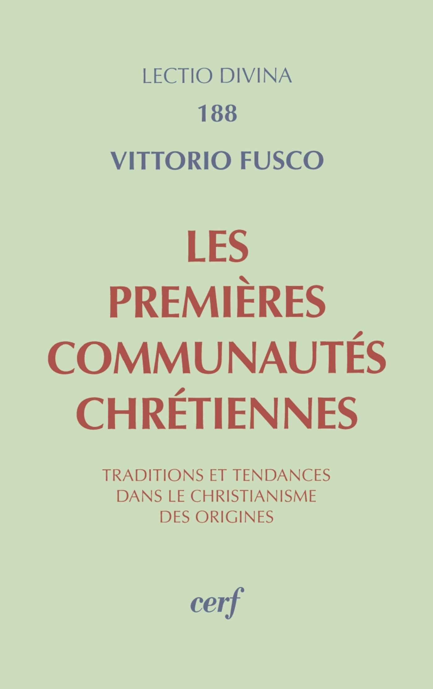 LES PREMIERES COMMUNAUTES CHRETIENNES