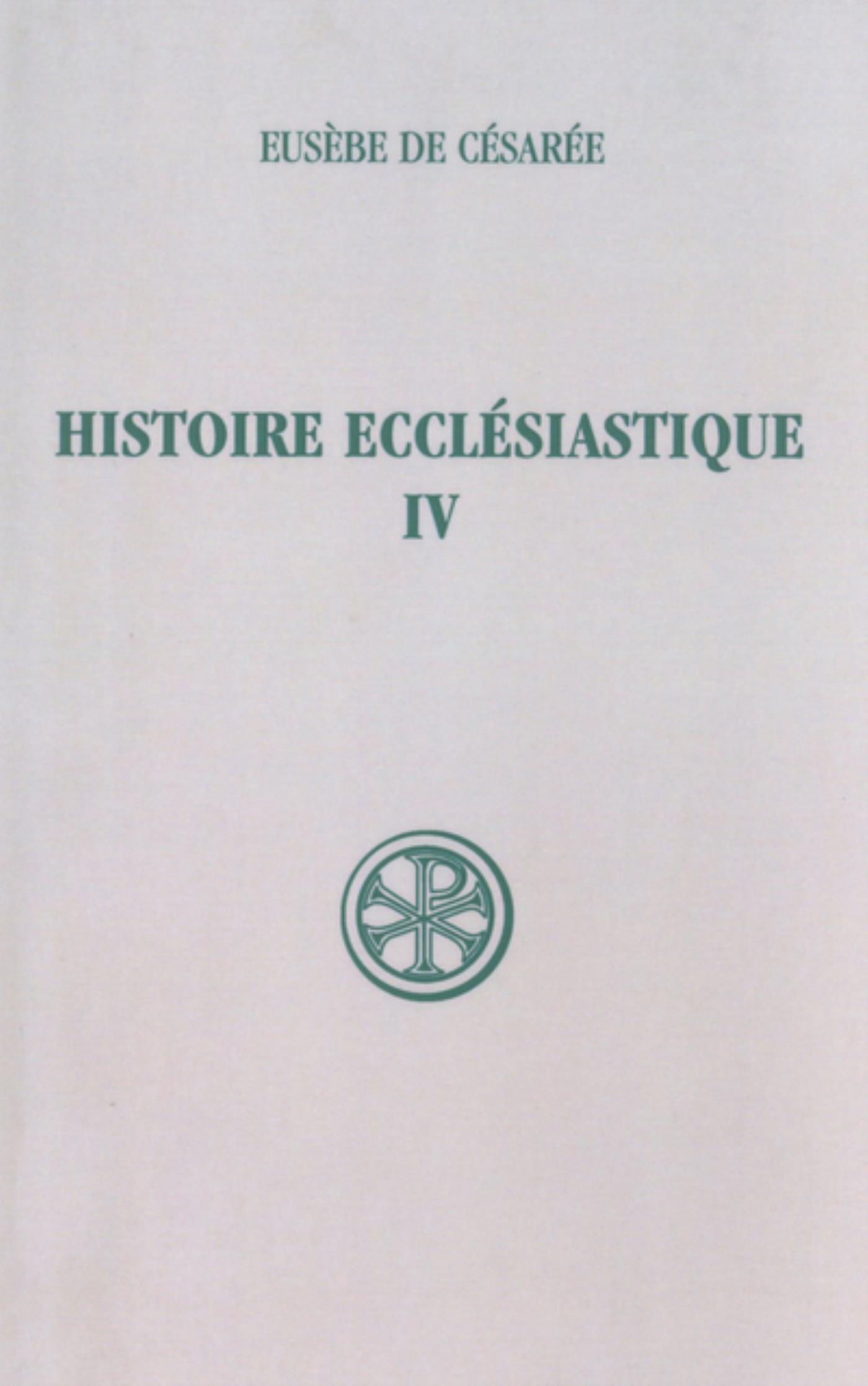 SC 73 HISTOIRE ECCLESIASTIQUE - TOME 4