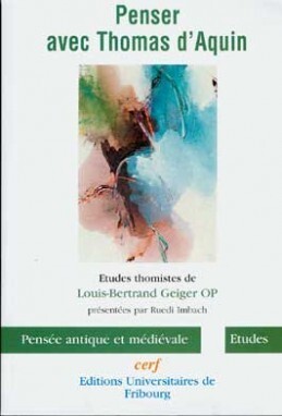 PENSER AVEC THOMAS D'AQUIN