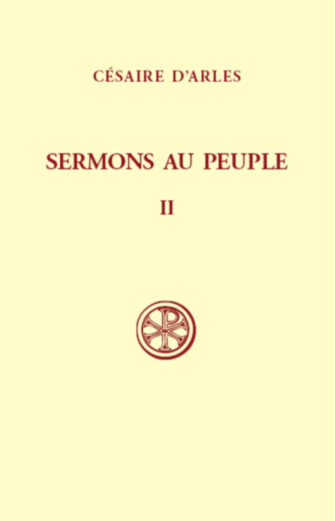SC 243 SERMONS AU PEUPLE - TOME 2 (SERMONS 21-55)