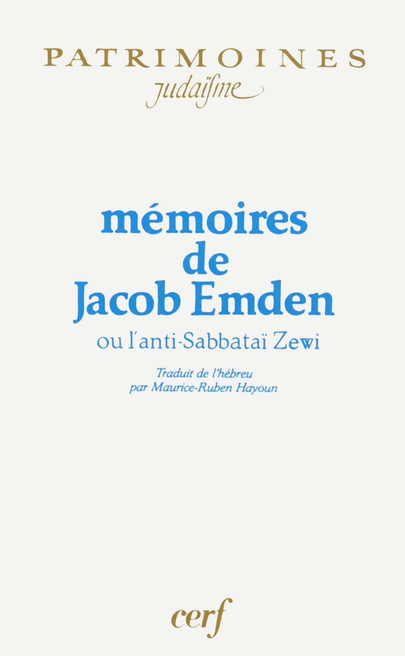 MÉMOIRES DE JACOB EMDEM