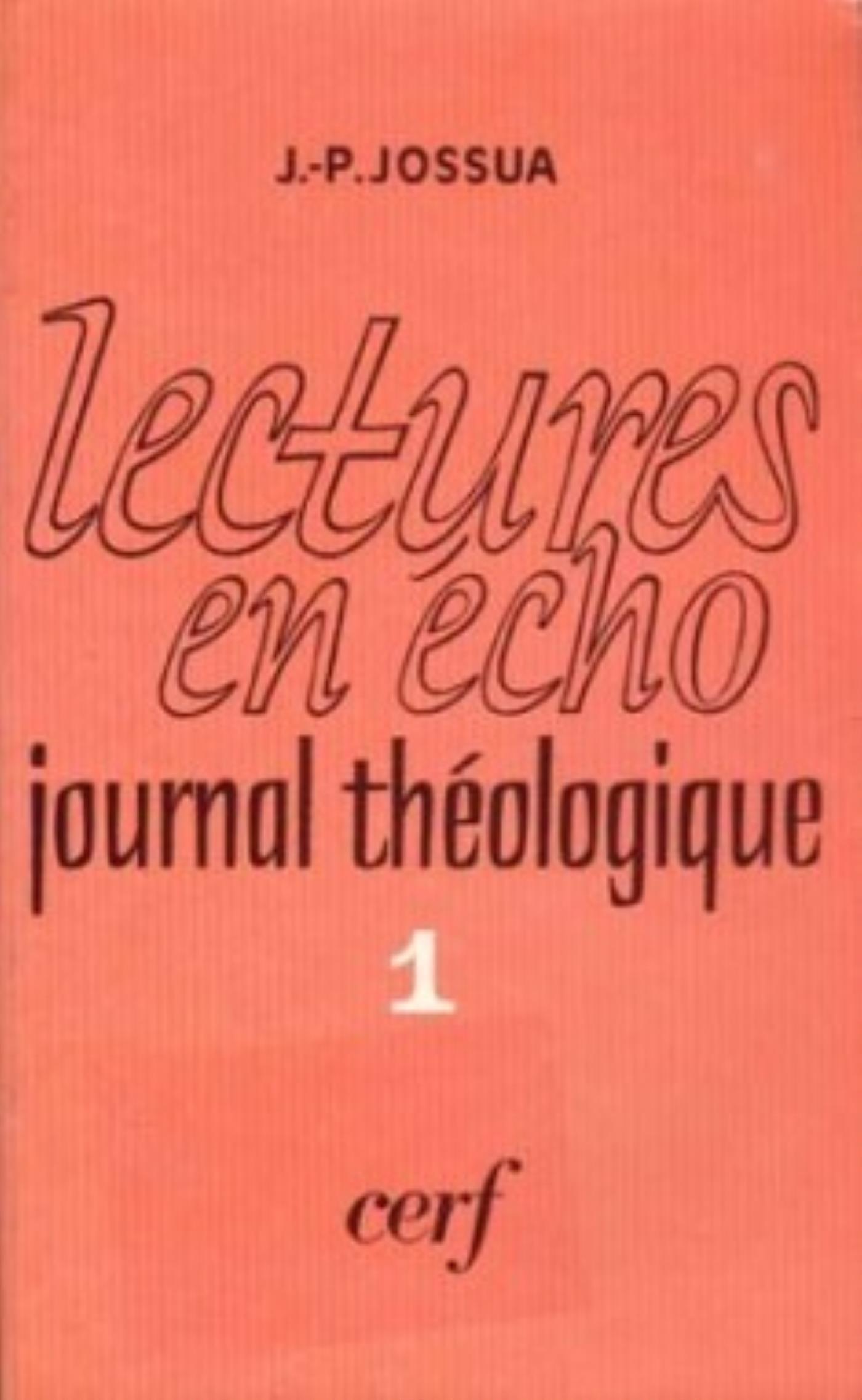 LECTURES EN ÉCHO