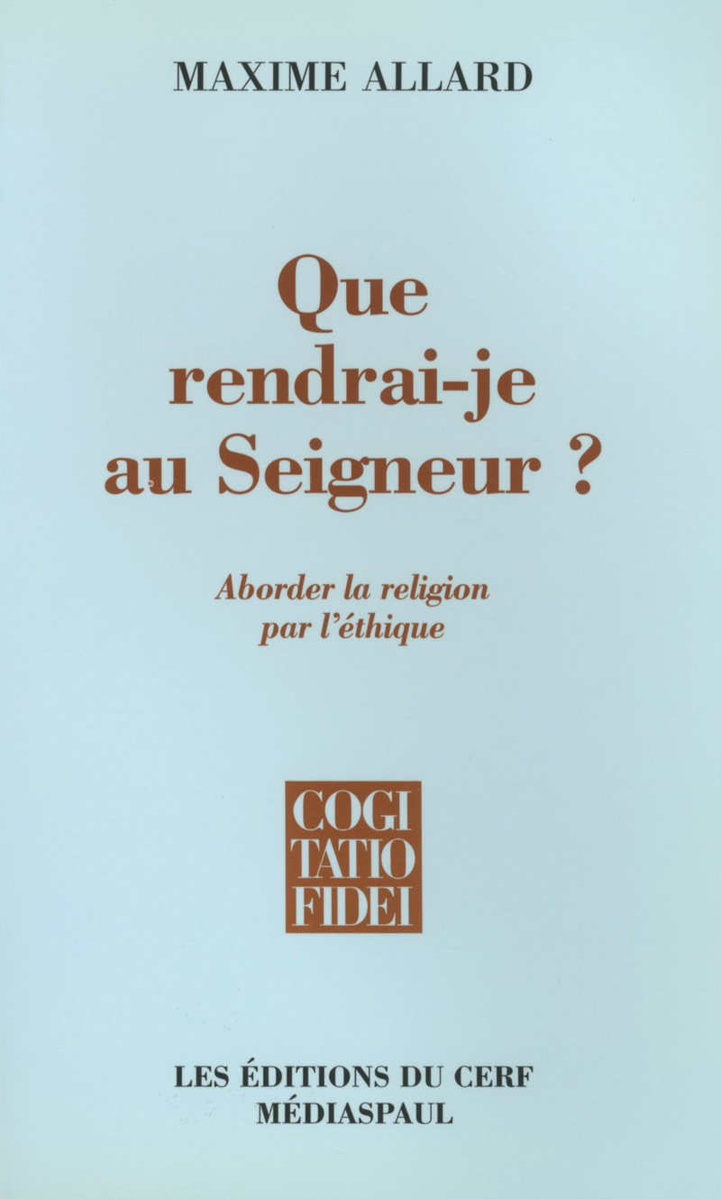 Que rendrai-je au Seigneur ?