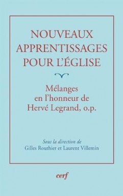 Nouveaux apprentissages pour l'Eglise