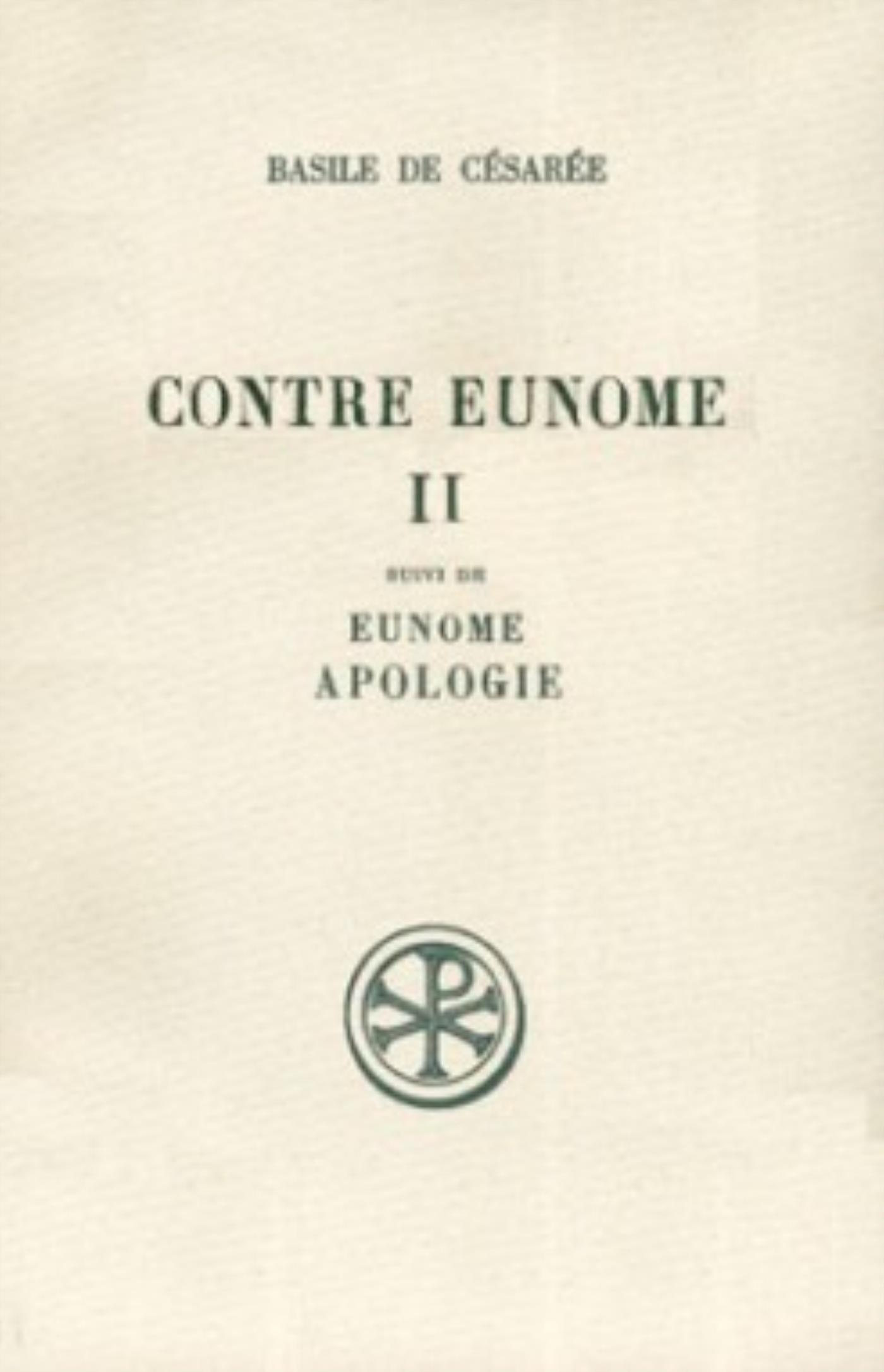 SC 305 CONTRE EUNOME, II : LIVRES II-III