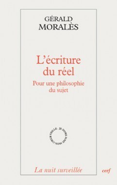 L'ECRITURE DU REEL