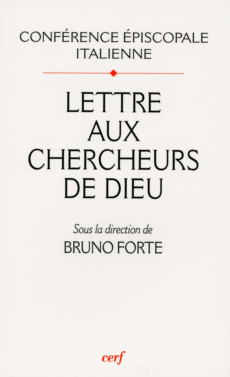 LETTRE AUX CHERCHEURS DE DIEU