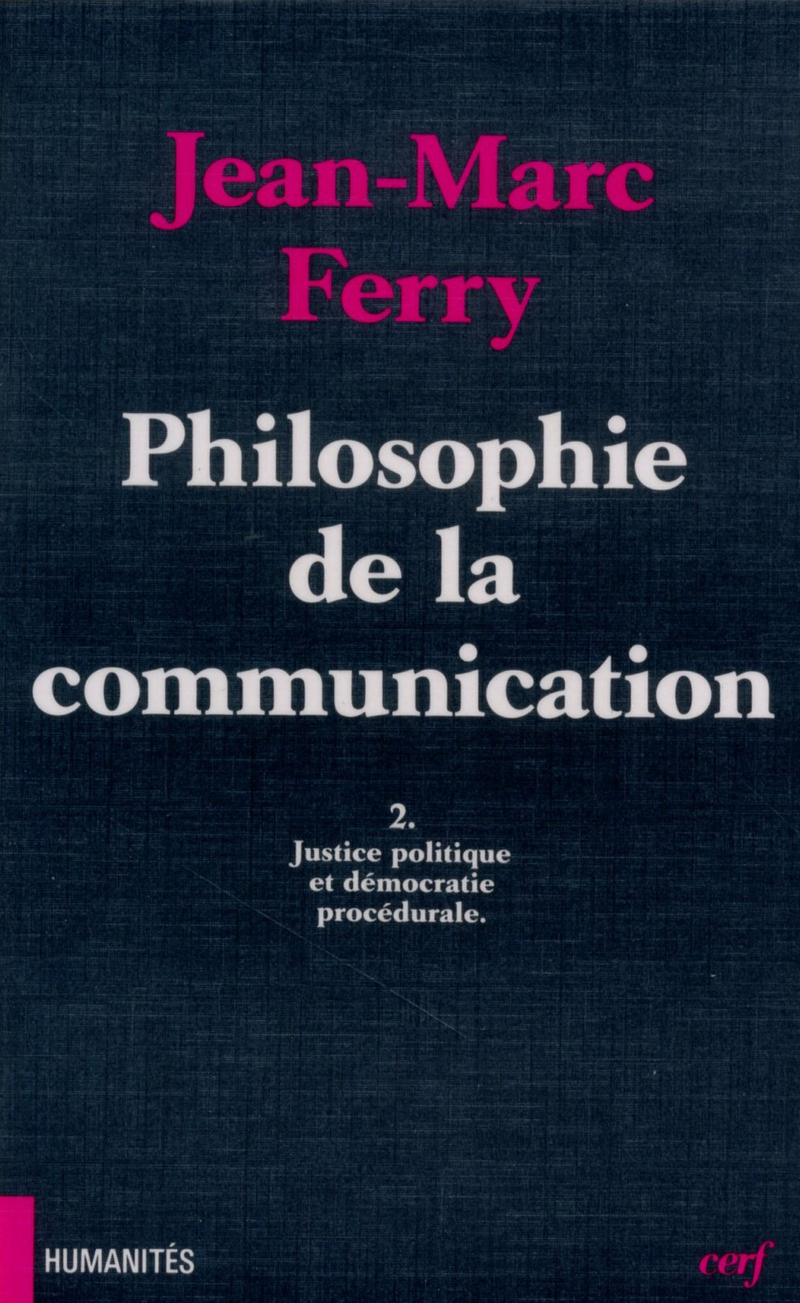 PHILOSOPHIE DE LA COMMUNICATION, II