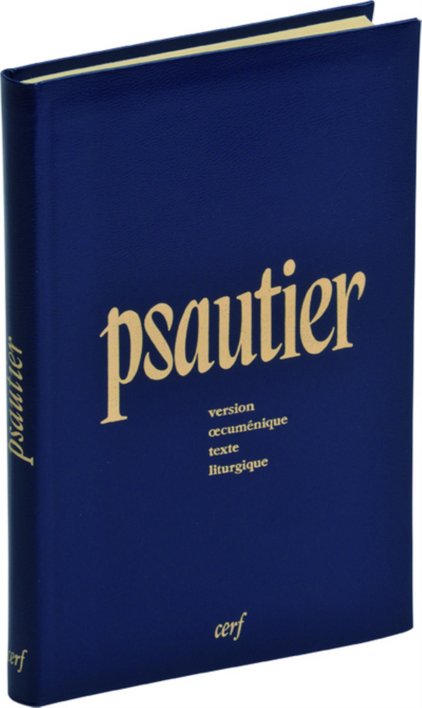 PSAUTIER VERSION OECUMENIQUE TEXTE LITURGIQUE