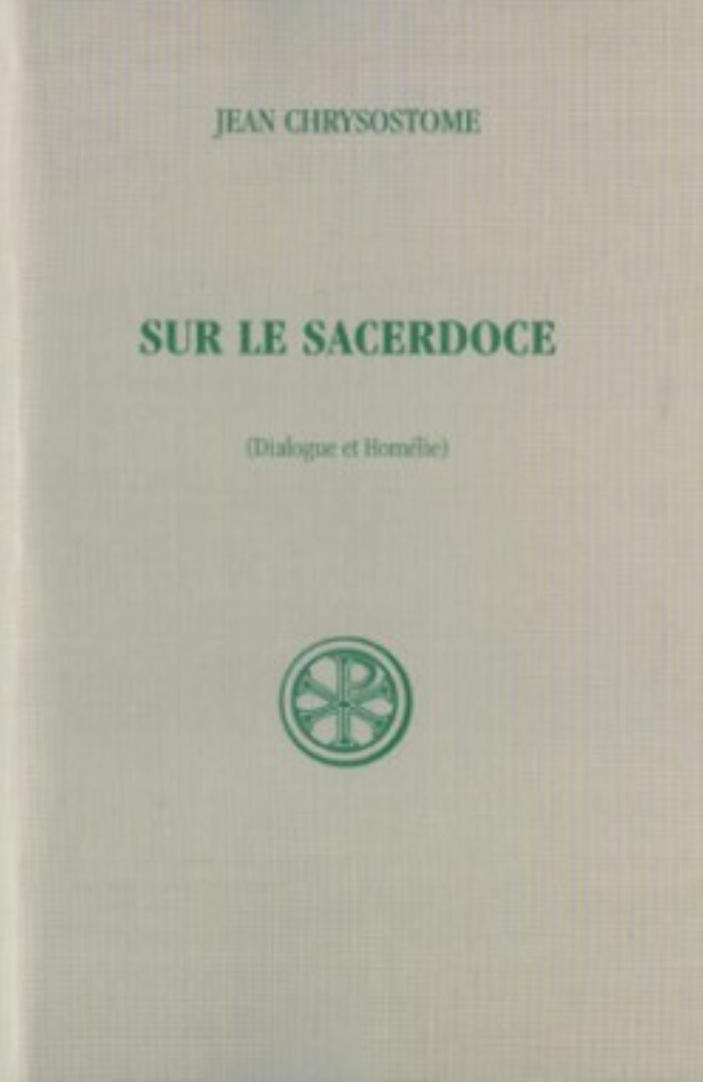 SC 272 SUR LE SACERDOCE