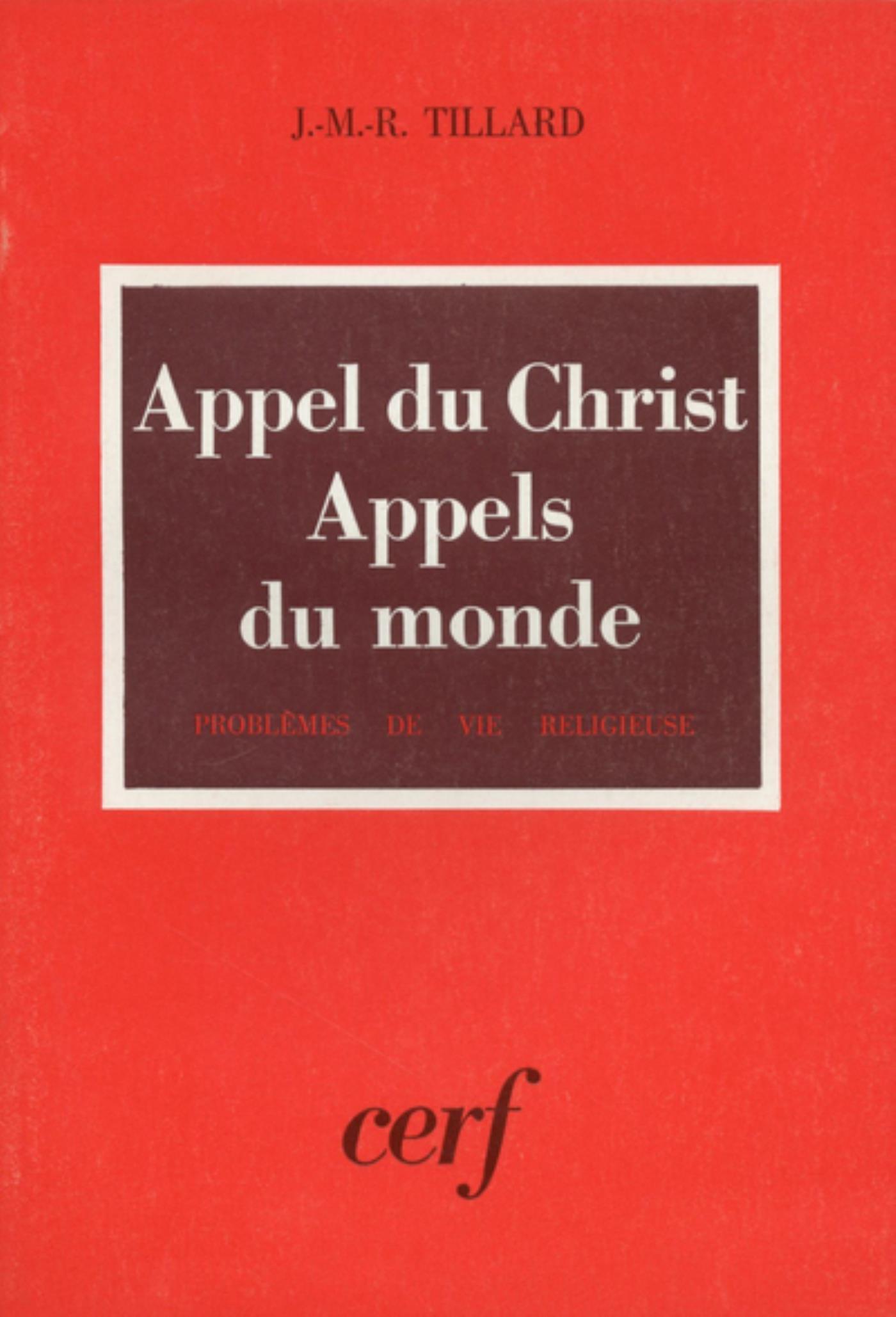 APPEL DU CHRIST... APPELS DU MONDE