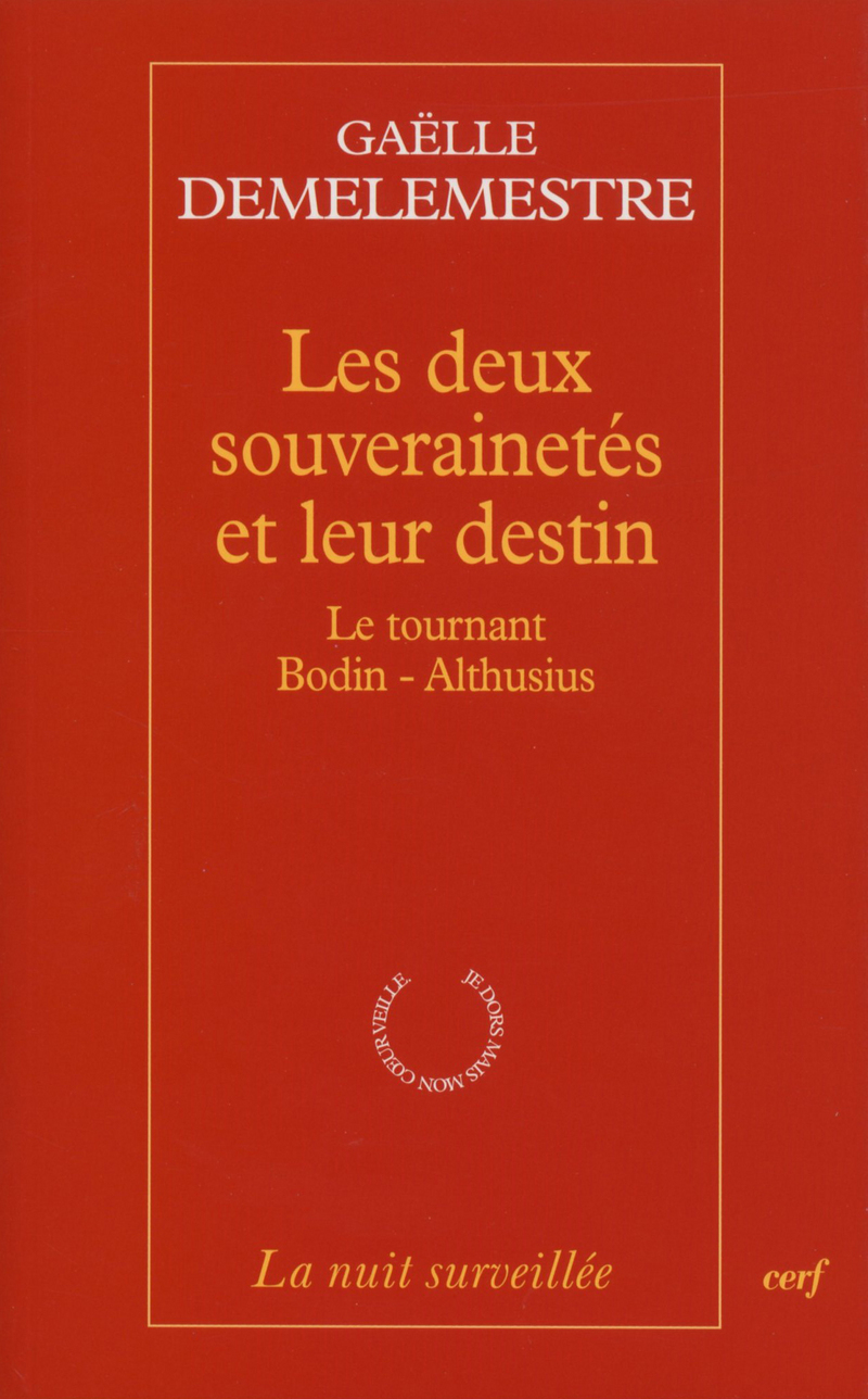 LES DEUX SOUVERAINETES ET LEUR DESTIN