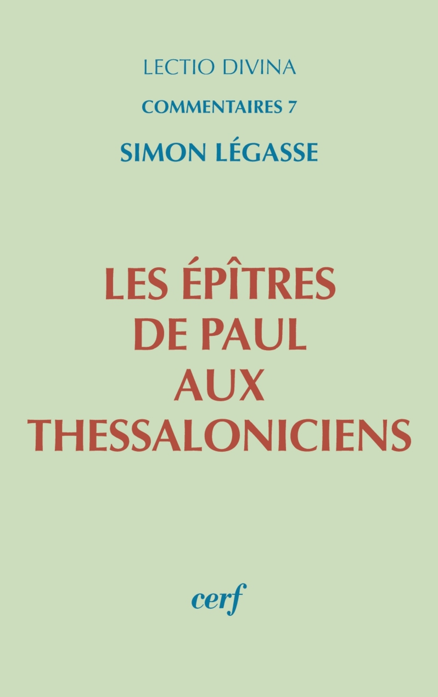 LES EPITRES DE PAUL AUX THESSALONICIENS