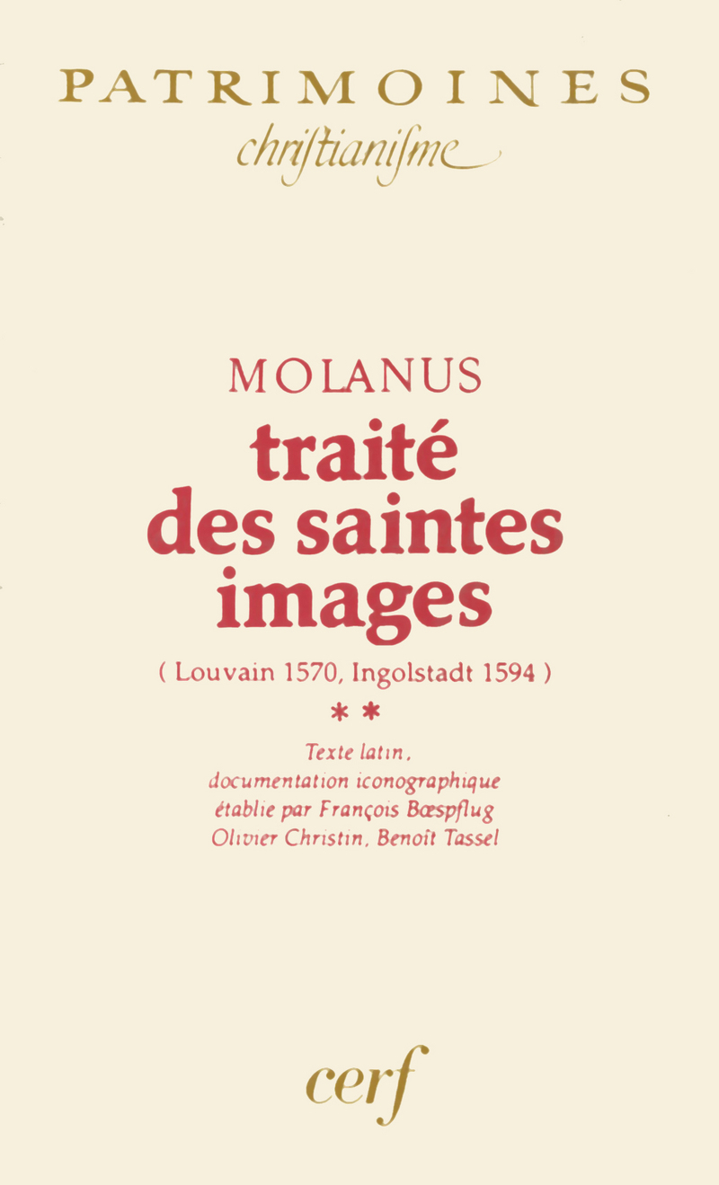 TRAITE DES SAINTES IMAGES 2