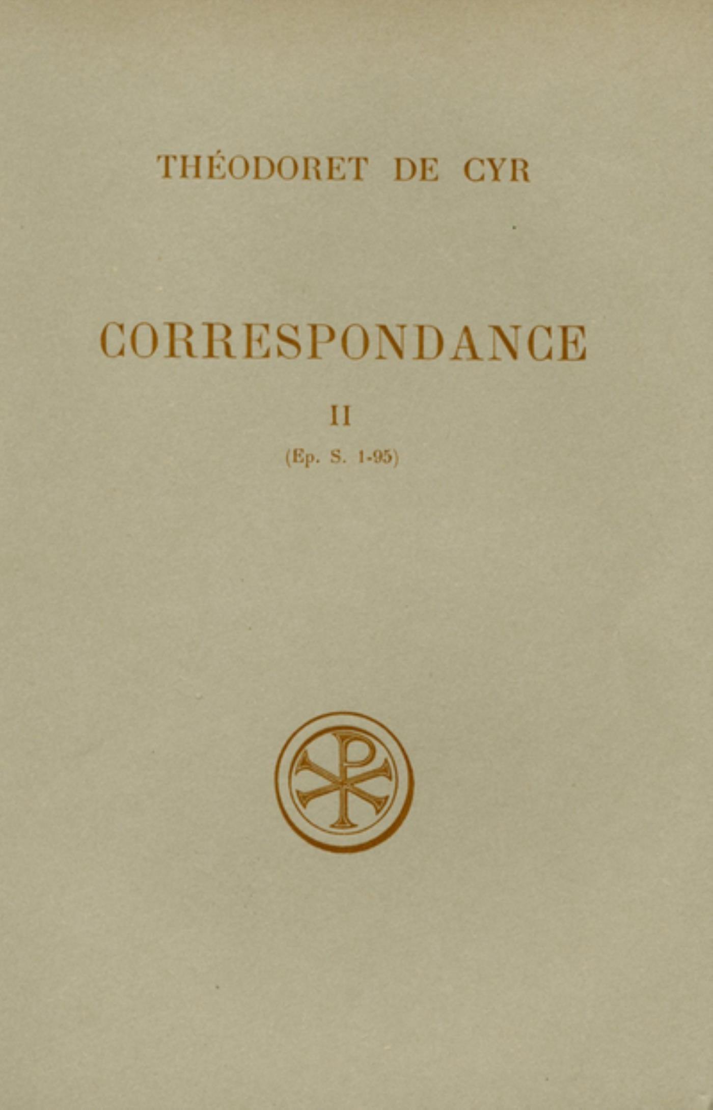 SC 40 CORRESPONDANCE - TOME 1