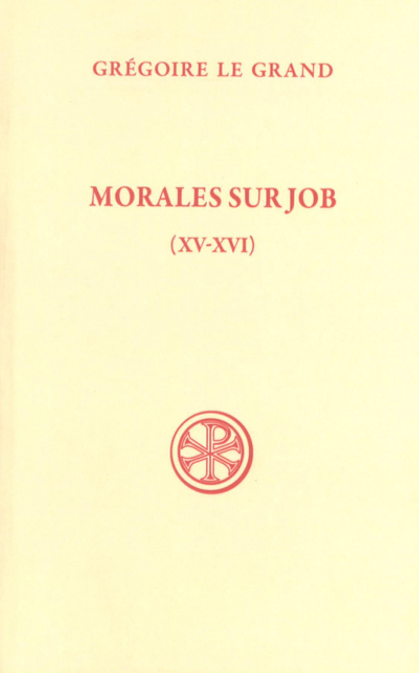 SC 221 MORALES SUR JOB (LIVRES XV-XVI)