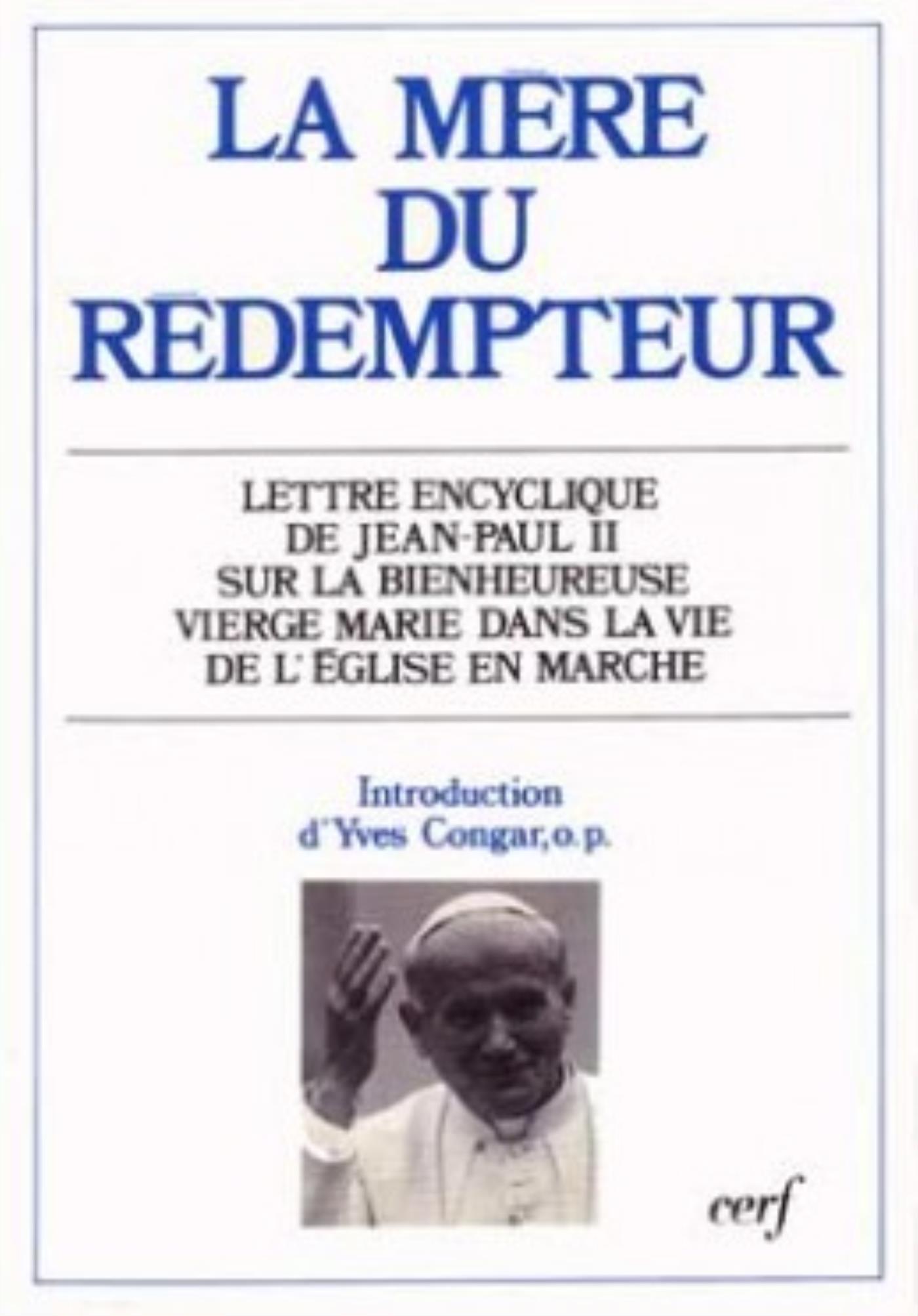 LA MÈRE DU RÉDEMPTEUR