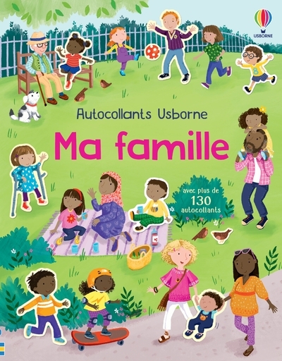 Ma famille - Autocollants Usborne - Dès 3 ans