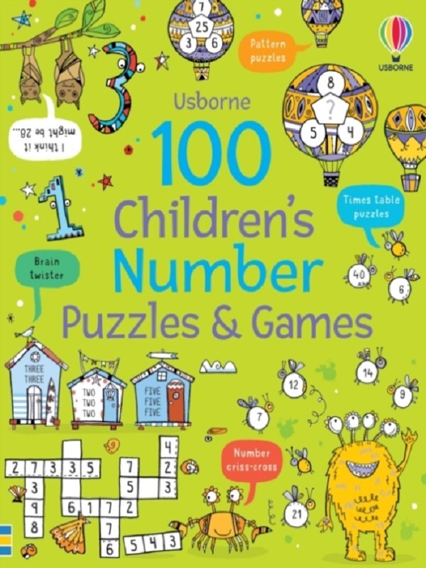 100 Children's Number Puzzles and Games