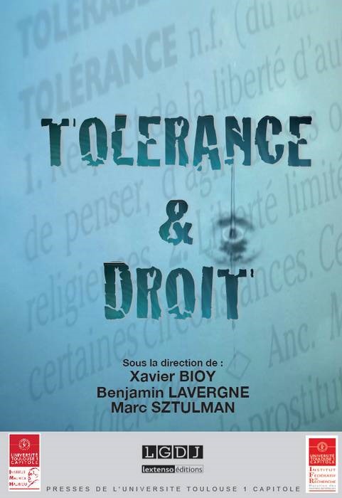 TOLÉRANCE ET DROIT