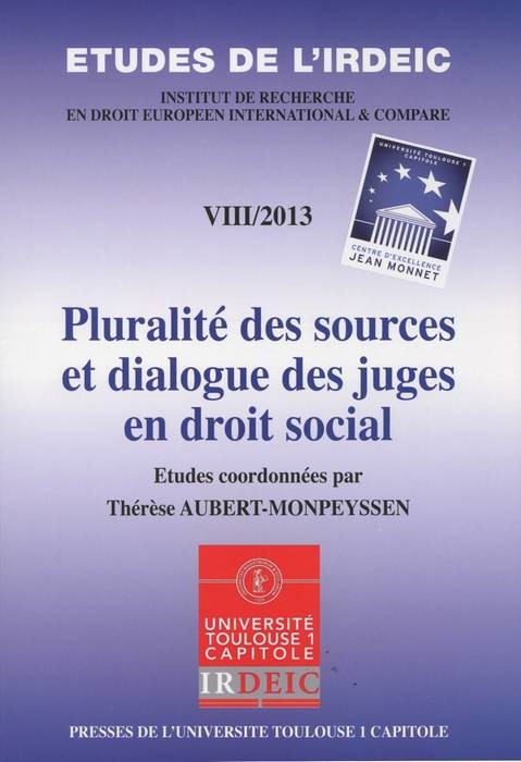 pluralite des sources et dialogue des juges en droit social