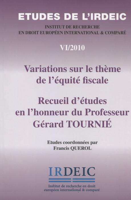 variations sur le theme de l equite fiscale