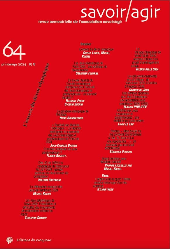 Revue Savoir/Agir n° 64