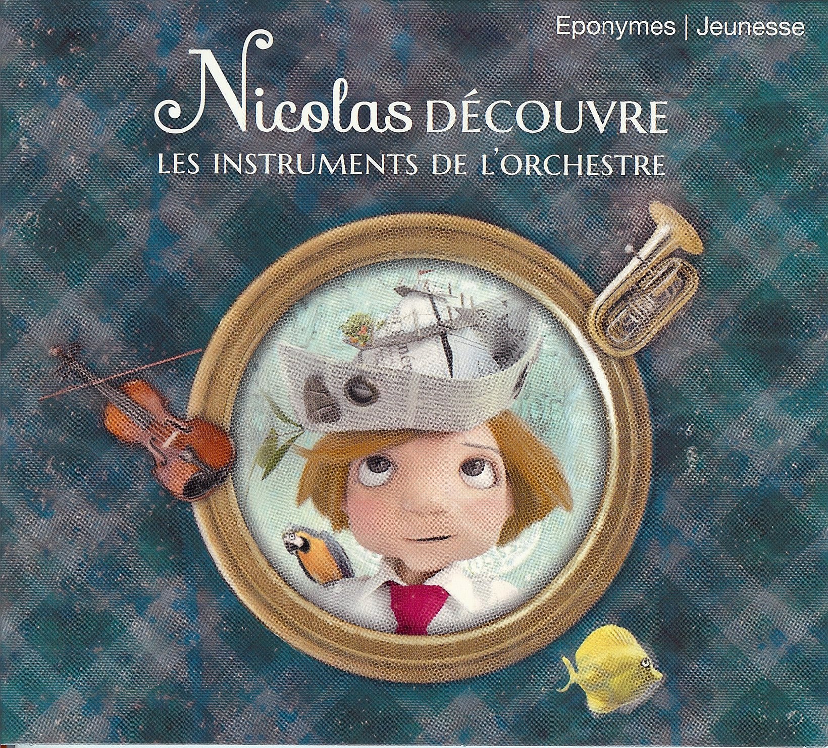 Nicolas découvre les instruments de l'orchestre