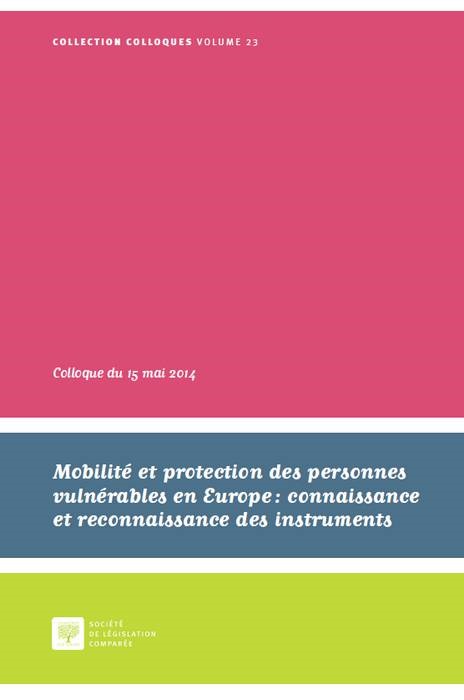 MOBILITÉ ET PROTECTION DES PERSONNES VULNÉRABLES EN EUROPE : CONNAISSANCE ET REC