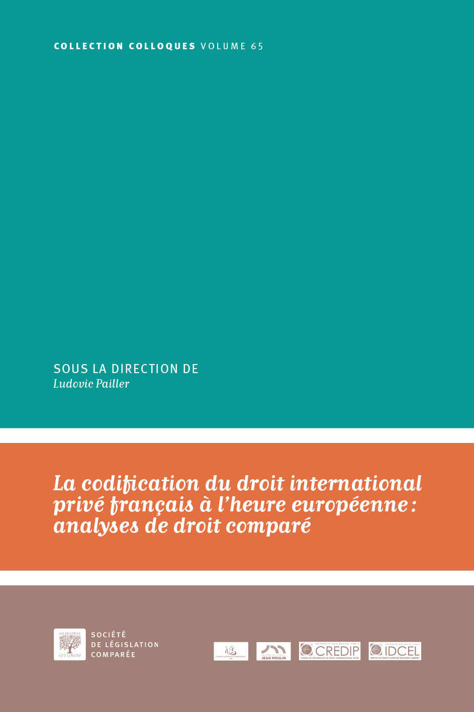 La codification du droit international privé français à l'heure européenne