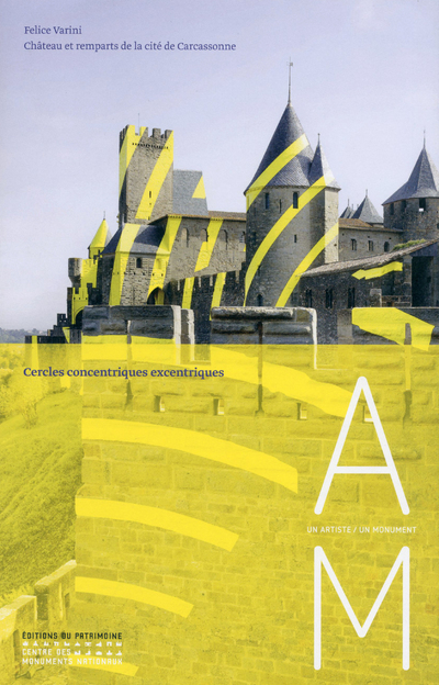 Cercles concentriques excentriques - Felice Varini / Carcassonne