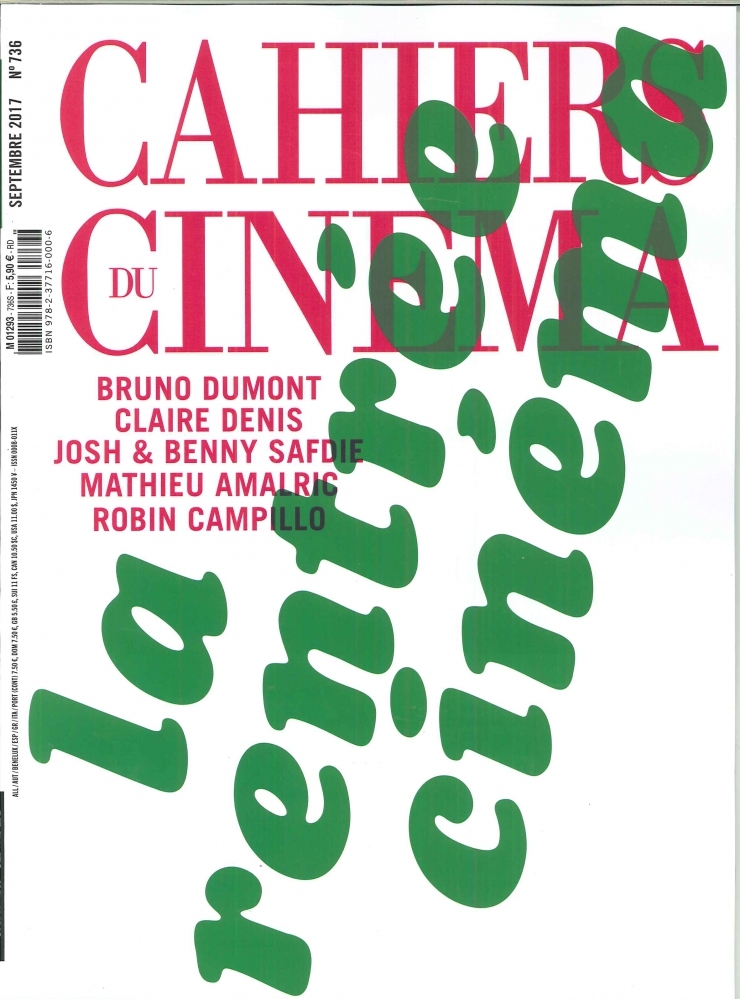 Cahiers Du Cinema N°736 Bruno Dumont  Septembre 2017