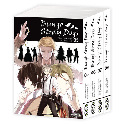 Pack Bungo stray dogs T05 à T08