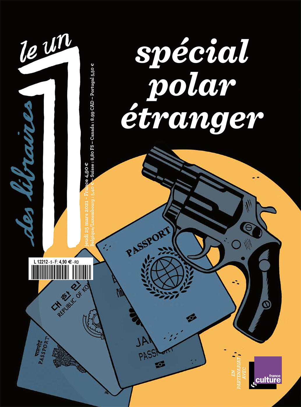 LE 1 DES LIBRAIRES - SPECIAL POLAR ETRANGER