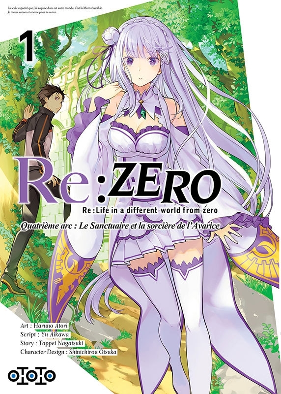 Re : Zero Arc 4 - Tome 01