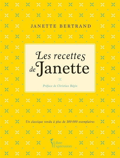 LES RECETTES DE JANETTE