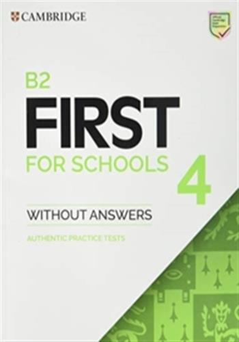 B2 First for Schools 4 Student's Book without Answers