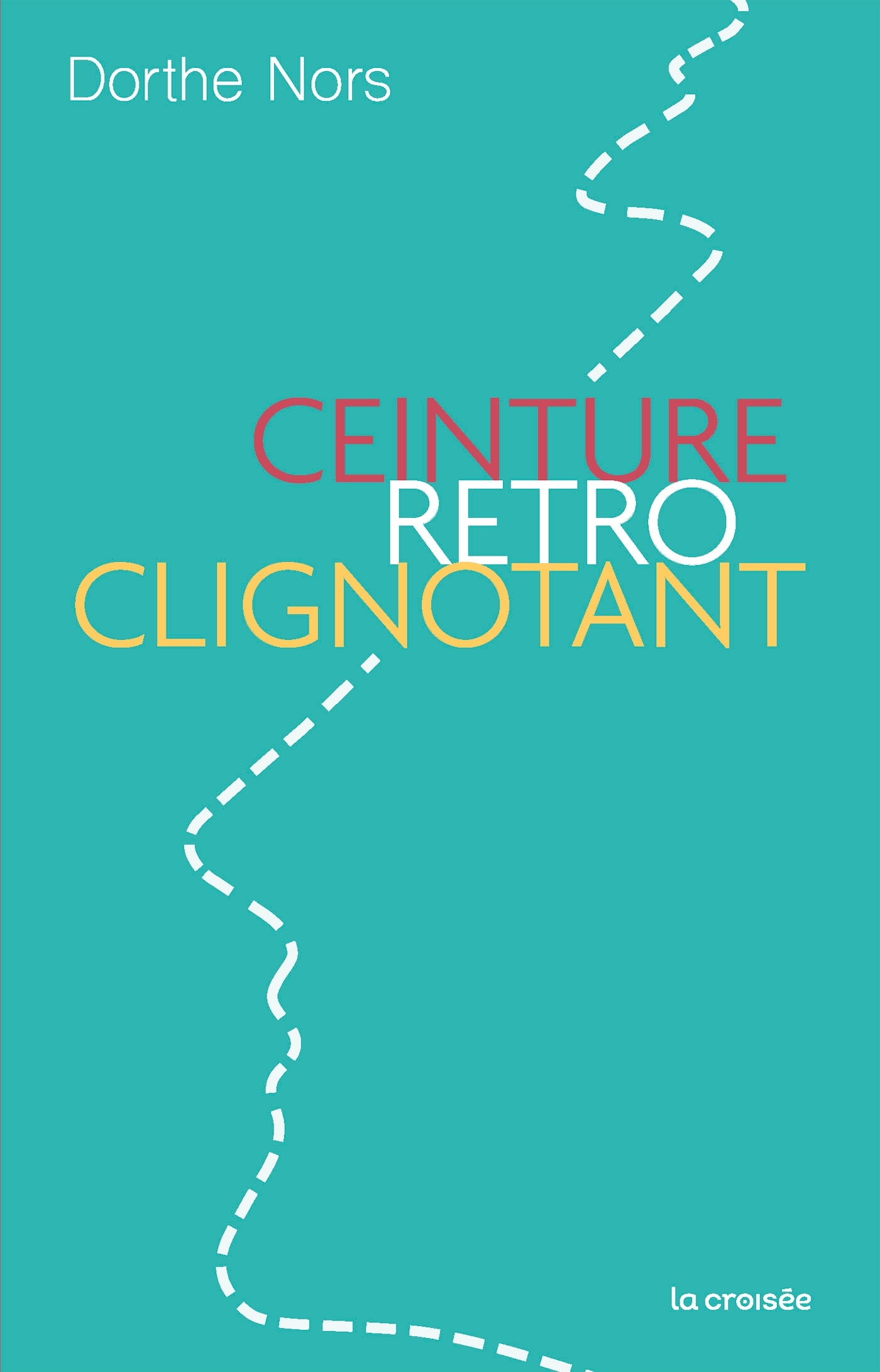 Ceinture, rétro, clignotant